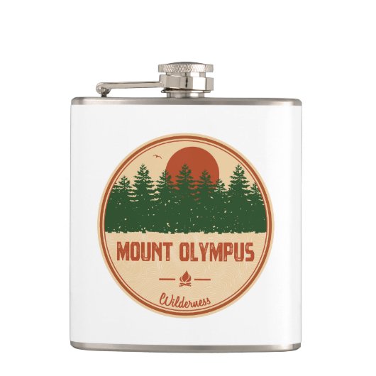 Mount Olympus Wilderness Utah Heupfles (Voorkant)