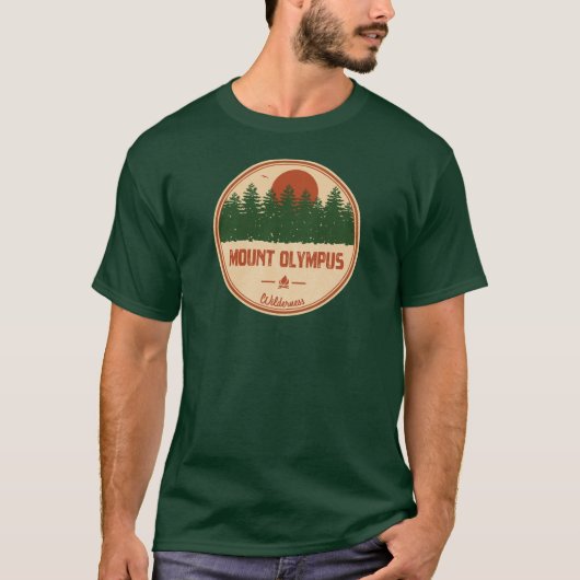 Mount Olympus Wilderness Utah T-shirt (Voorkant)