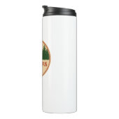 Mount Olympus Wilderness Utah Thermosbeker (Geroteerd rechts)