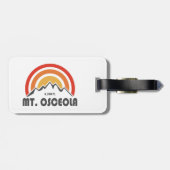 Mount Osceola New Hampshire Bagagelabel (Achterkant horizontaal)