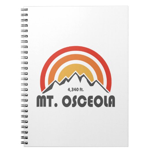 Mount Osceola New Hampshire Notitieboek (Voorkant)