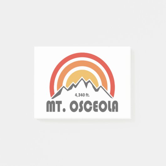 Mount Osceola New Hampshire Post-it® Notes (Voorkant)