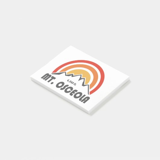 Mount Osceola New Hampshire Post-it® Notes (Schuin)