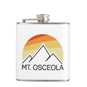 Mount Osceola New Hampshire Retro Heupfles