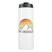 Mount Osceola New Hampshire Retro Thermosbeker (Voorkant)