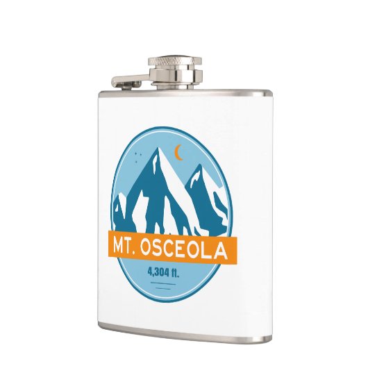 Mount Osceola New Hampshire sterren Maan Heupfles (Links)