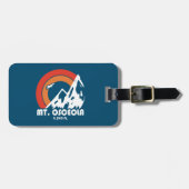 Mount Osceola New Hampshire Sun Eagle Bagagelabel (Voorkant horizontaal)