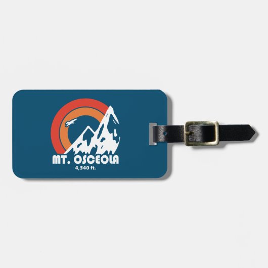 Mount Osceola New Hampshire Sun Eagle Bagagelabel (Voorkant horizontaal)