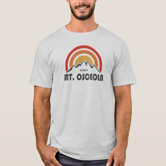 Mount Osceola New Hampshire T-shirt (Voorkant)