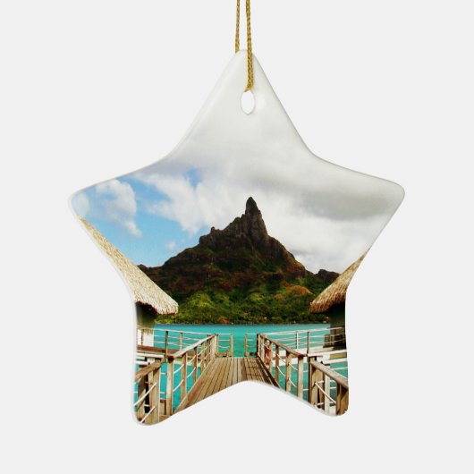 Mount Otemanu Keramisch Ornament (Rechts)