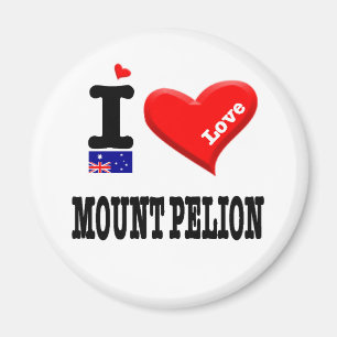 MOUNT PELION - I Love Magneet