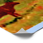 Mount Pilatus, beroemd kunstwerk van Albert Bierst Poster (Hoek)