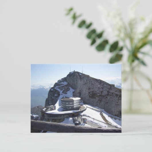 Mount Pilatus Briefkaart (Staand voorkant)