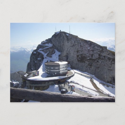 Mount Pilatus Briefkaart (Voorkant)