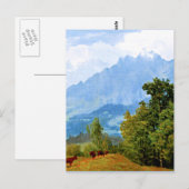 Mount Pilatus, famous artwork by Albert Bierstadt Briefkaart (Voorkant / Achterkant)