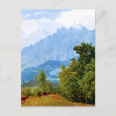 Mount Pilatus, famous artwork by Albert Bierstadt Briefkaart (Voorkant)