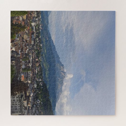 Mount Pilatus Lucerne Zwitserland - 20x20 - 676 pc Legpuzzel (Horizontaal)