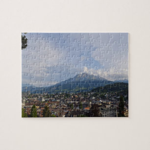 Mount Pilatus Lucerne, Zwitserland - 8x10 - 110 pc Legpuzzel