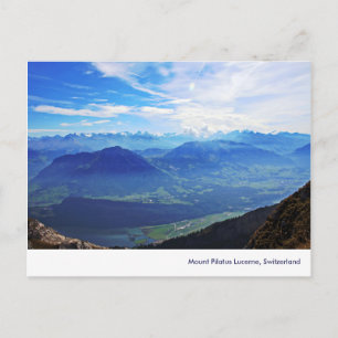 Mount Pilatus, Lucerne, Zwitserland Briefkaart