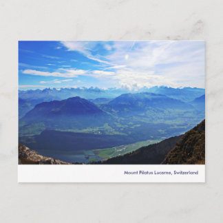 Mount Pilatus, Lucerne, Zwitserland Briefkaart