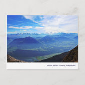 Mount Pilatus, Lucerne, Zwitserland Briefkaart (Voorkant)