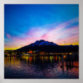 Mount Pilatus Poster (Voorkant)