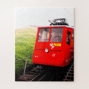 Mount Pilatus tandradbaan Zwitserland Legpuzzel