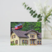 Mount Pilatus, Zwitserland Cog Railway Briefkaart (Staand voorkant)