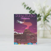 Mount Pinatubo, Filipijnen Briefkaart (Staand voorkant)