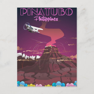 Mount Pinatubo, Filipijnen Briefkaart