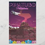 Mount Pinatubo, Filipijnen Briefpapier (Voorkant)