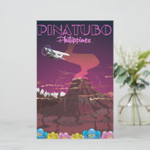 Mount Pinatubo, Filipijnen Briefpapier (Staand voorkant)