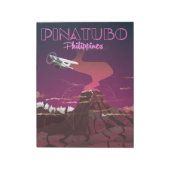 Mount Pinatubo, Filipijnen Notitieblok (Linkerzijde)