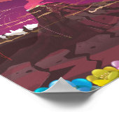 Mount Pinatubo, Filipijnen Poster (Hoek)