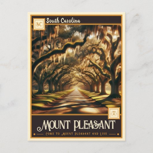 Mount Pleasant, South Carolina | Briefkaart (Voorkant)