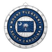 Mount Pleasant South Carolina Dartbord (Voorkant)