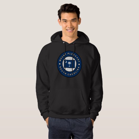 Mount Pleasant South Carolina Hoodie (Voorkant volledig)