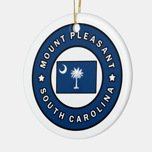 Mount Pleasant South Carolina Keramisch Ornament (Links)