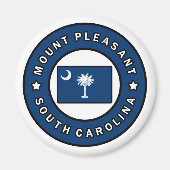 Mount Pleasant South Carolina Magneet (Voorkant)