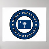 Mount Pleasant South Carolina Poster (Voorkant)