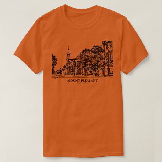 Mount Pleasant South Olina 1 T-shirt (Design voorkant)