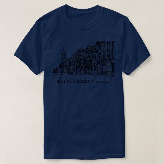 Mount Pleasant South Olina 3 T-shirt (Design voorkant)
