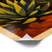 Mount Popocatépetl, Mexico, in a classic retro Perfect Poster (Hoek)