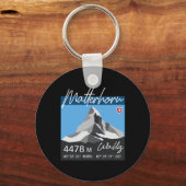 Mount Problemhorn Zwitserland Wandeltocht Klimmen Sleutelhanger (Voorkant)