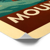 Mount Puncak Jaya Indonesia V02 Poster (Hoek)