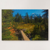 Mount Rainer, herfst Spray Park Legpuzzel (Horizontaal)