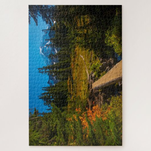 Mount Rainer, herfst Spray Park Legpuzzel (Verticaal)