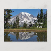Mount Rainier 2 bedankkaart Briefkaart (Voorkant)