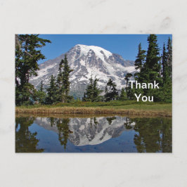 Mount Rainier 2 Dank je wel ansichtkaart Briefkaart