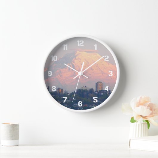 Mount Rainier Alpenglow Landschap (Huis)